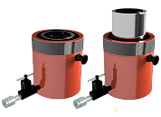 Домкрат универсальный гидравлический одностороннего действия ДУ150П300