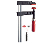 Струбцина TG Bessey из ковкого чугуна с деревянной ручкой BE-TG40S14