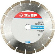 Диск сегментный отрезной по бетону Зубр 36650-180