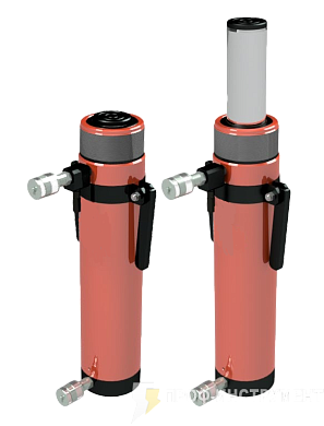 Домкрат универсальный гидравлический двойного действия ДУ100Г150