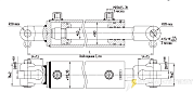 Гидроцилиндр МС80/40х320-3(4).44(635)
